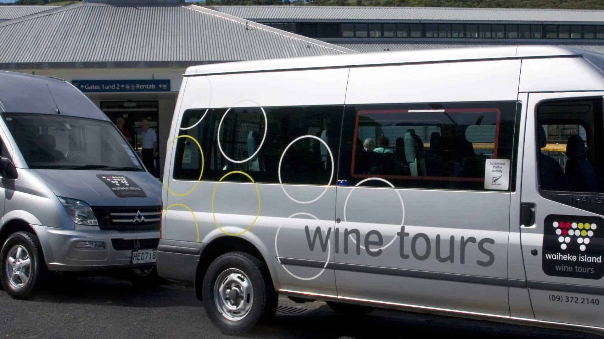 Waiheke Island Wine Tour Vans